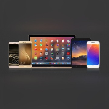 Markowy MOCNY kabel ROCK USB-C TYP-C z KEVLAREM 1m