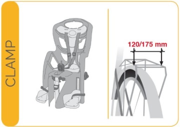 КРЕПЛЕНИЕ ДЛЯ ВЕЛОСИПЕДНОГО СИДЕНЬЯ BELLELLI
