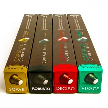 Kapsułki Nespresso Włoskie specjały Caffitaly x 40