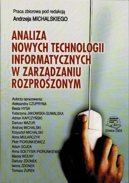 Analiza nowych technologii informatycznych w zarz.