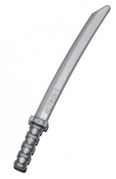 LEGO ORYGINALNA BROŃ SREBRNA KATANA NINJA 6116593