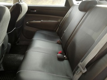 SKÓRZANE POKROWCE MIAROWE NA FOTELE do PEUGEOT 208