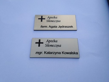 IDENTYFIKATOR PERSONALNY grawerowany
