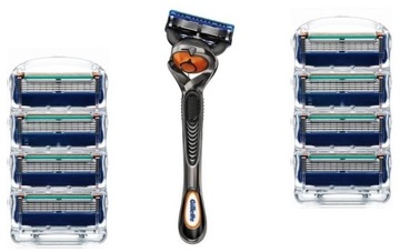 GILLETTE FUSION 9 SZT + MASZYNKA FLEXBALL
