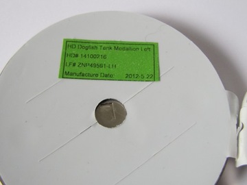 Череп эмблема танка CVO Harley