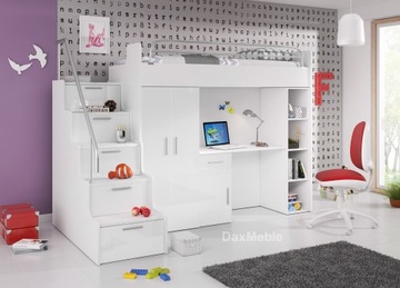 Молодёжная стенка - ЭДЕН 4S, шкаф, письменный стол