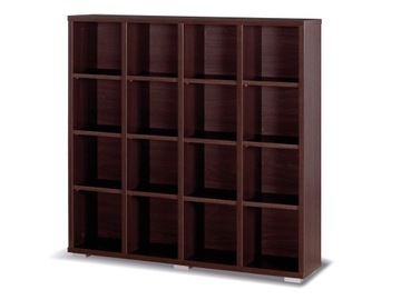 MS21 REGAŁ na zabawki szafka komoda WENGE 100 cm