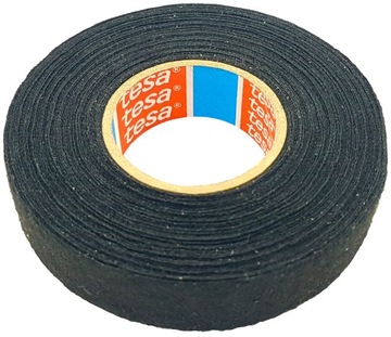 TAŚMA IZOLACYJNA PARCIANA TESA 19MM 15M Z MESZKIEM