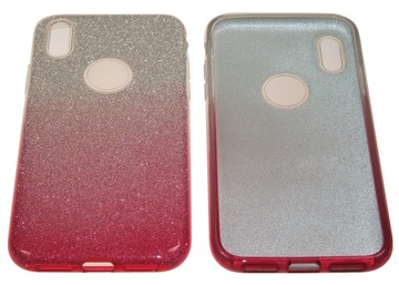 Сияющий чехол для iPhone X / iPhone XS + СТЕКЛО