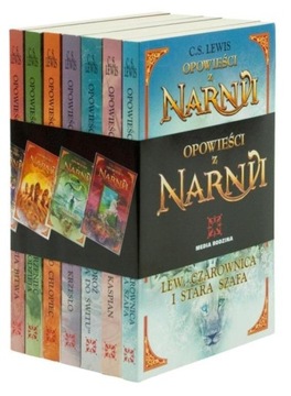 OPOWIEŚCI Z NARNII C.S LEWIS PAKIET 7 TOMÓW ETUI