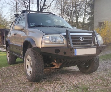 Suzuki Grand Vitara I стальной передний бампер
