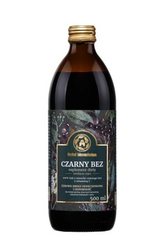 Sok z Czarnego Bzu Herbal Monasterium 500ml