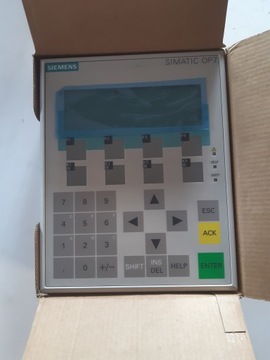 PANEL SIEMENS SIMATIC OP 7 OP7 607 1JC30-0AX1