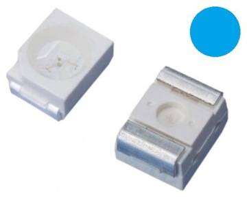 ART Diody LED SMD-3528 PLCC2 Ult-BLUE Cena 10szt