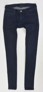 CALVIN KLEIN SPODNIE JEANS RURKI SKINNY roz W26L32