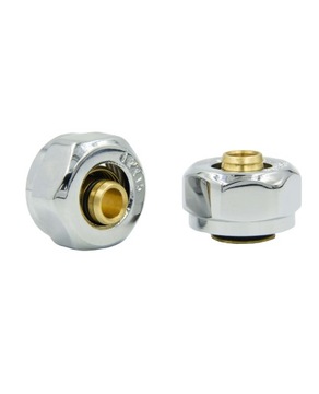 Złączka Pex16mm x 2szt Chrom m.in do Twins