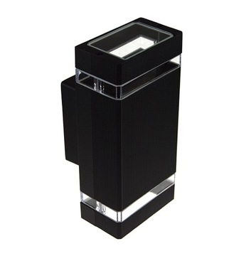 Lampa oprawa elewacyjna kinkiet 2xGU10 230V do LED