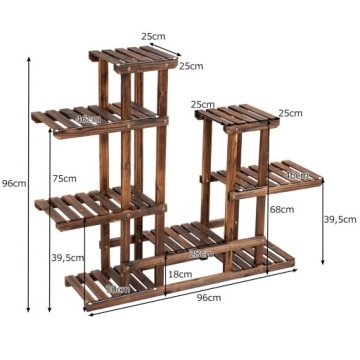 ДЕРЕВЯННАЯ ПОЛКА ПОДСТАВКА ДЛЯ РАСТЕНИЙ ПОДСТАВКА ДЛЯ ЦВЕТОВ ПОЛКИ