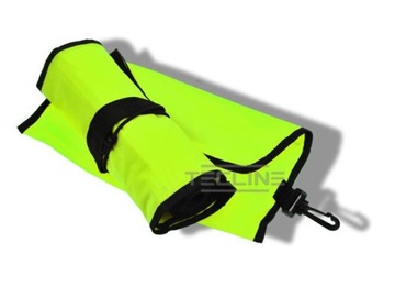 Буй Scubatech Deco 25/150см желтый с надувным клапаном.