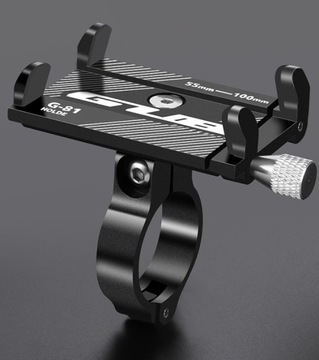 ДЕРЖАТЕЛЬ ДЛЯ ТЕЛЕФОНА ВЕЛОСИПЕД МОТОЦИКЛ GUB АЛЮМИНИЙ