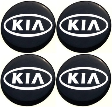 KIA 70mm NAKLEJKI NA FELGI DEKIELKI KOLPAKI