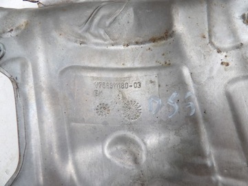 CITROEN DS3 ТЕПЛОВОЙ ЭКРАН ПАТРУБКА V756311180