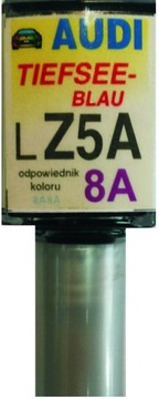 AUDI LZ5A 8A TIEFSEEBLAU LAKIER ZAPRAWKA DO RYS