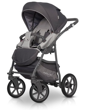 МНОГОФУНКЦИОНАЛЬНАЯ КОЛЯСКА 3 в 1 / Basic Pastel Stone Riko