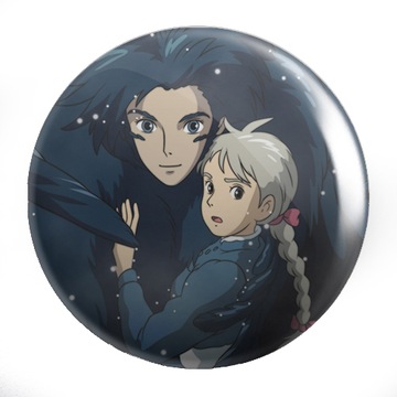 Przypinki Anime Ruchomy zamek Hauru DUŻY WYBÓR