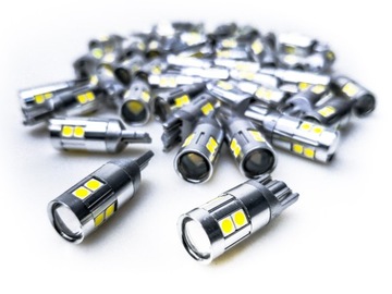 СВЕТОДИОДНАЯ ЛАМПА W5W T10 W16W CanBus 12–24 В СверхМОЩНАЯ