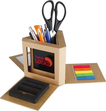 ORGANIZER stojak na biurko długopisy kartki memo