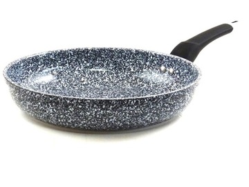 Duża patelnia ceramiczna granitowa gaz INDUKCJA 24 cm 9153