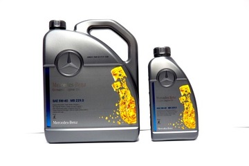 ORYGINALNY OLEJ MERCEDES-BENZ 5W40 MB229.5 6L