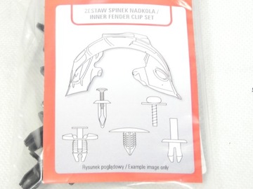 SADA SPONEK DRŽÁKY PODBĚHU FIAT PUNTO II STILO