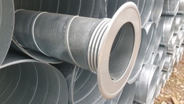 БЕЛЫЙ ВОРОТНИК 150 КРЫШКА КАНАЛЬНАЯ РОЗЕТКА FI 150