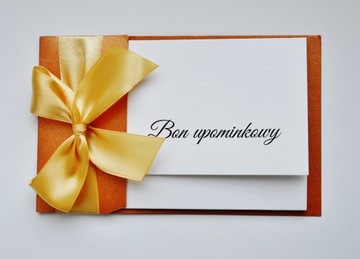 BONY UPOMINKOWE voucher BON karta podarunkowa +KOP