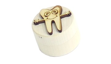 Декор коробочки для первых зубов малыша АБ55 декупаж