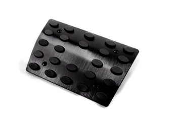 Накладки на педали Audi A6 C7 2010-2016 АКПП матовый алюминий TOP