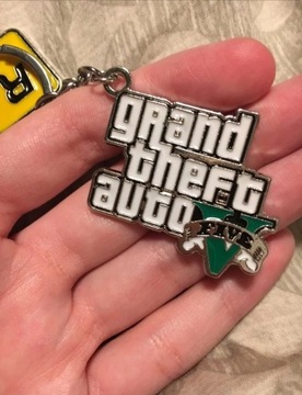 Брелок GTA V 5 Grand Theft Auto в подарок.