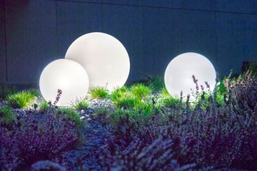 САДОВЫЕ ЛАМПЫ ДЕКОРАТИВНЫЕ ШАРЫ 20, 25, 30, 40 см + LED