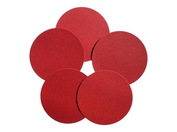 KLINGSPOR 5szt PAPIER ŚCIERNY KRĄŻEK RZEP 125 P40