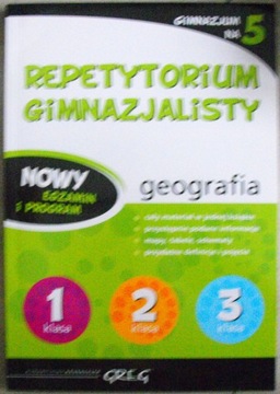 Repetytorium gimnazjalisty geografia GREG