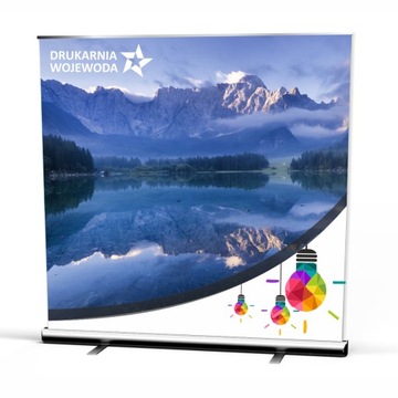 ROLL-UP ROLLUP 200x200cm TŁO , ŚCIANKA, MOCNY