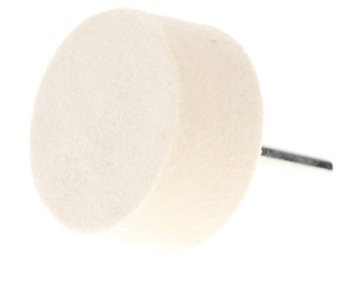 FILC POLERSKI WALCOWY + TRZPIEŃ 50 x 25 mm POLERKA