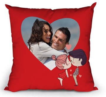 ПОДУШКА ДЛЯ ФОТО BOYFRIEND'S DAY С ВАШИМ ФОТО 40см