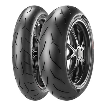 PIRELLI DIABLO ROSSO CORSA 120/70ZR17 + 160/60ZR17