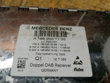 МОДУЛЬ КОНТРОЛЛЕРА MERCEDES DAB A1669001105