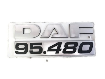 ZNACZEK NAPIS DAF 95 430 95.480 ORYGINAŁ