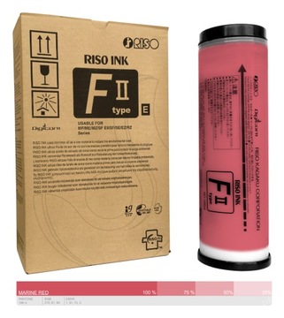RISO farba S-8116E Marine Red FII - 1000ml