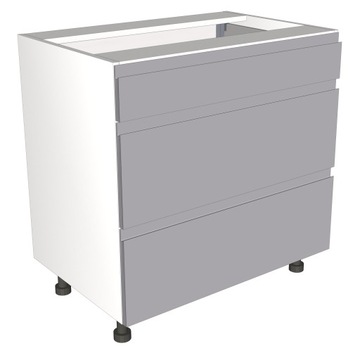 Набор кухонных шкафов Prima ярко -серый коврик